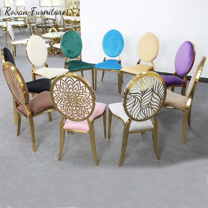 Replaceable Pattern Wedding Chair